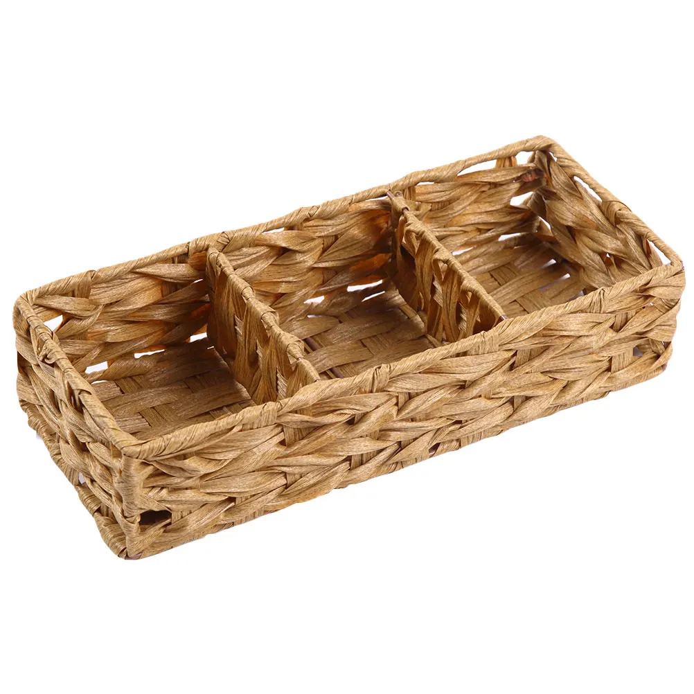 

Woven Storage Baskets Containers for Home Organization Decorative Wicker Bins Shelves Closet Toy Durability Practical Storage