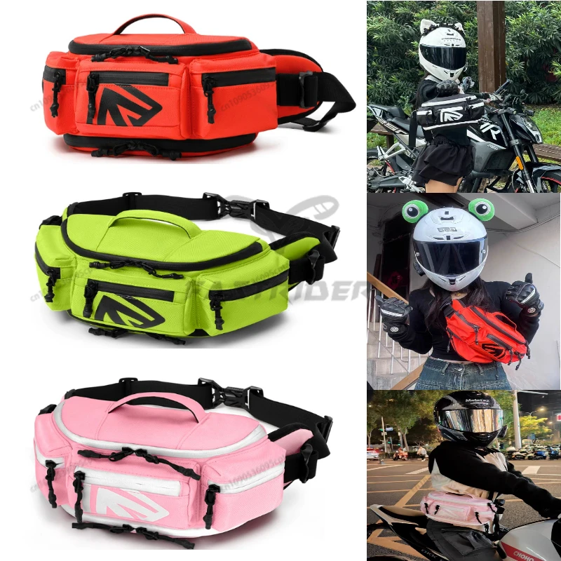 

Motorcycle Waist Bag, Outdoor Multi-functional Bag, Off-road Bicycle Storage Bag, Waterproof High-quality Oxford Cloth Chest Bag
