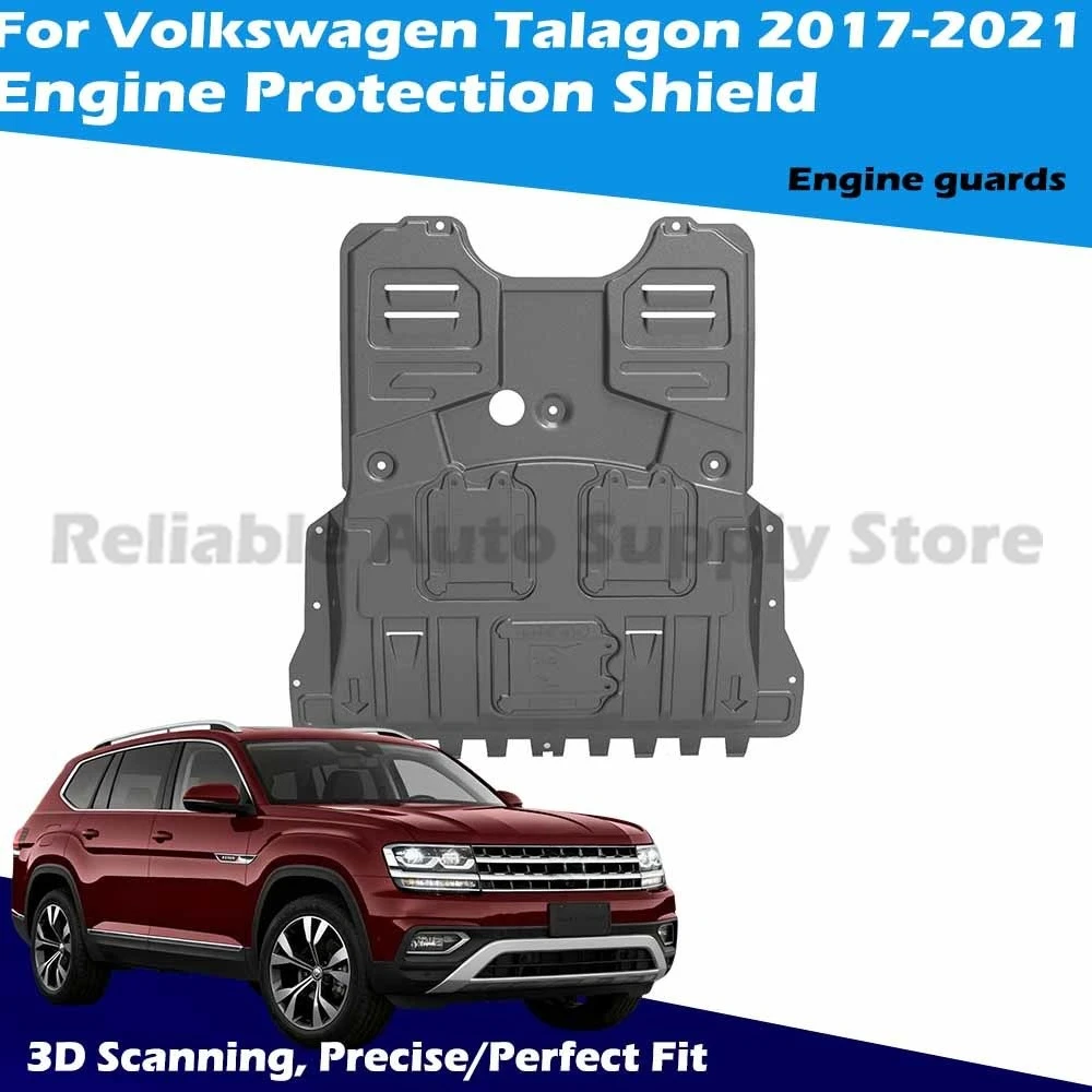 

3D Precision Engine Protection Plate Reinforced Anti Corrosion Universal Fit For Volkswagen Talagon 2017-2021