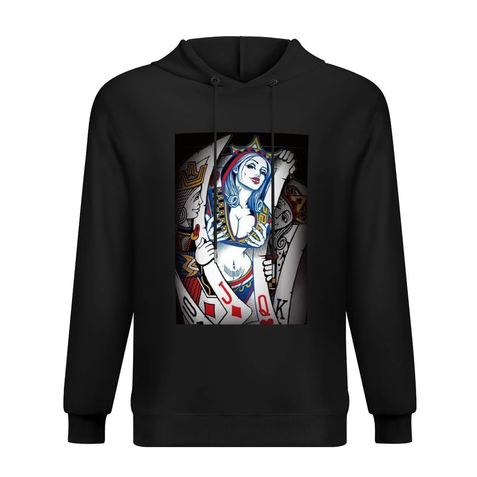

Playing cards Hoodie autumn men's winter sweater men's coat autumn clothes japanese hoodie