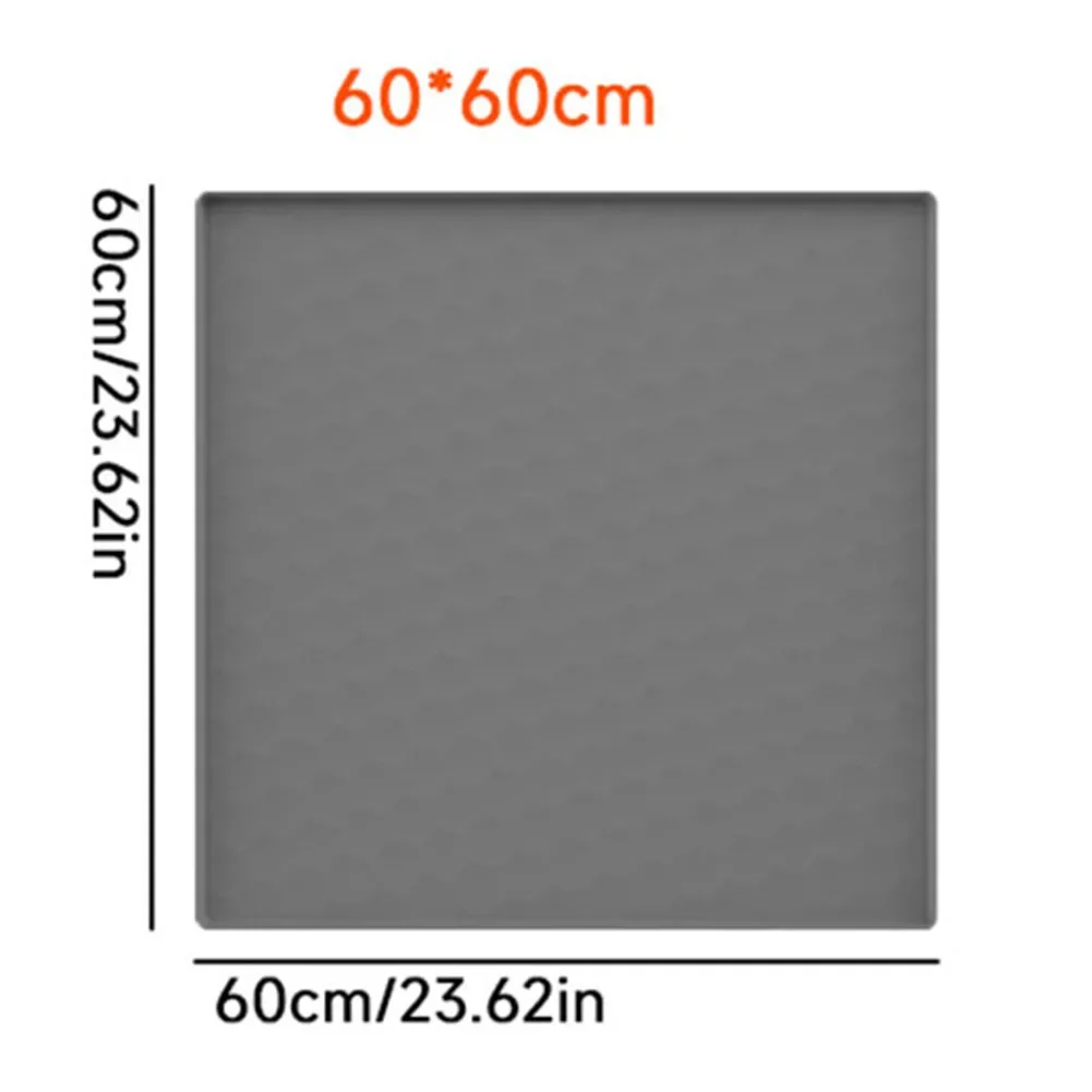 For Appliances For Home Use Under Refrigerator Mat Silicone Mat Home Protection Raised Edge Silicone Mat Gardening Mat