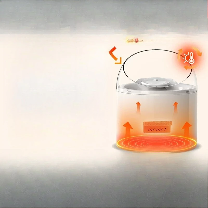 Cat water dispenser, automatic constant temperature water purification, wireless water pump, pet smart water dispenser,