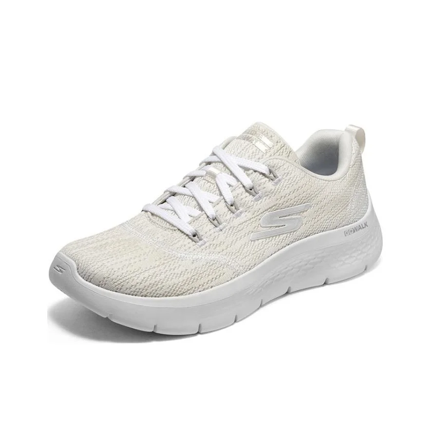 Skechers GO WALK Go Walk Fabric Low top Casual Shoes Women's White 124960-WSL - view 3