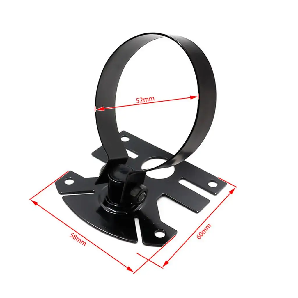 1 جهاز كمبيوتر. 52 مللي متر العالمي السيارات ثقب واحد قياس أداة قياس حامل #6