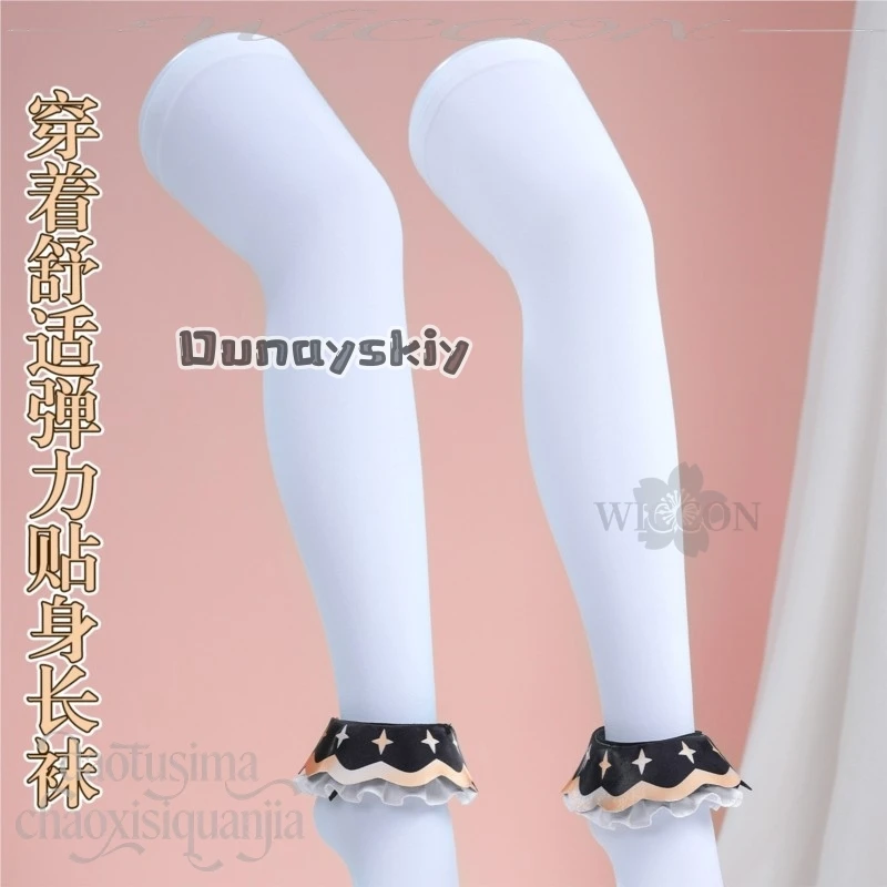 anime vtuber youtuber cosplay Ace Taffy 1883 ver costume kawaii Japanese school uniform cute JK dress pink wigs Halloween party view 6