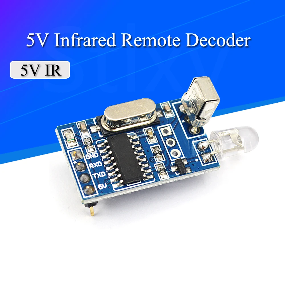 5V IR Infrared Remote Decoder Encoding Transmitter Receiver Wireless Module Quality in Stock