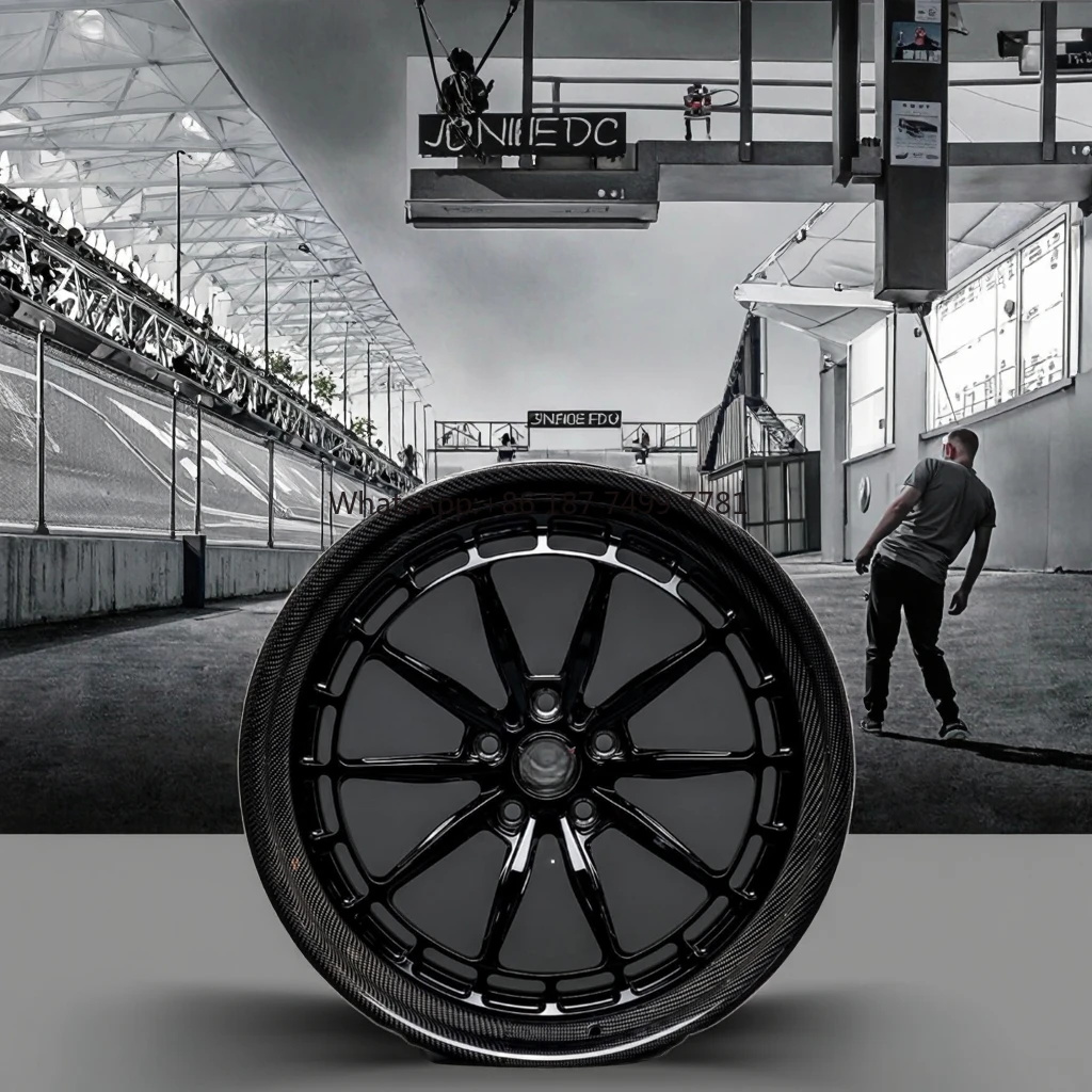 عجلات مزورة جديدة 20 21 22 23 24 26 بوصة 9.5J 10.5J 11J 11.5J 12J 12.5J 13J 13.5J 5*120 عجلات سيارة من ألياف الكربون #1