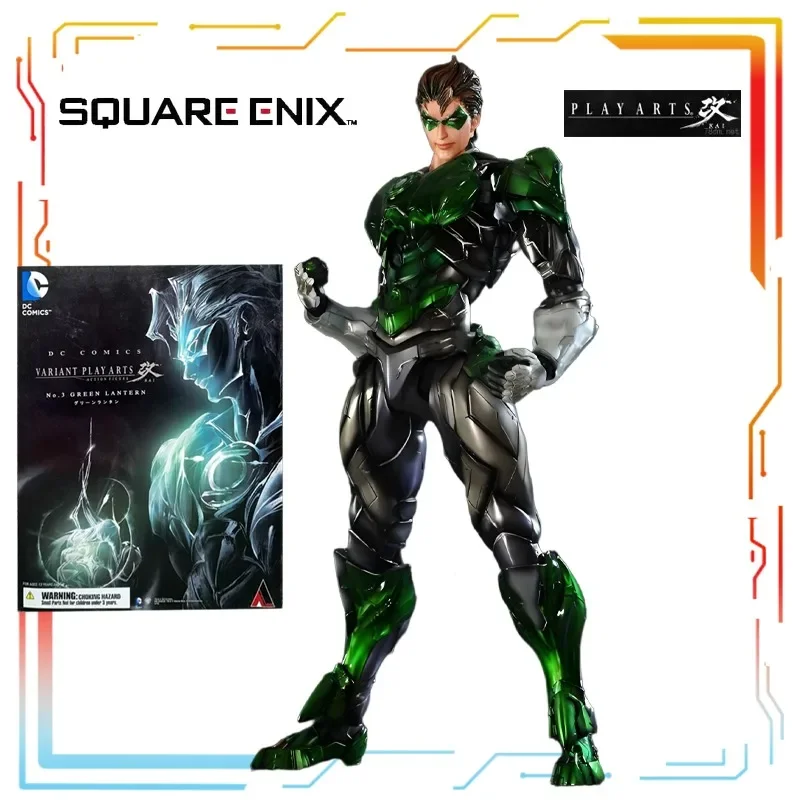 Square Enix SQEX Play Arts Kai DC Comics Variant Green Lantern, Articulated Action Figure, Collectible Model Toy Gift