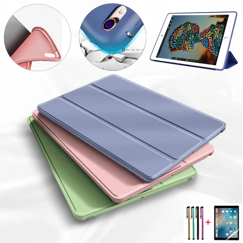 Funda for ipad 10.2 9th gen Cases PU Leather Smart Stand for iPad 10.2 Case iPad 10\