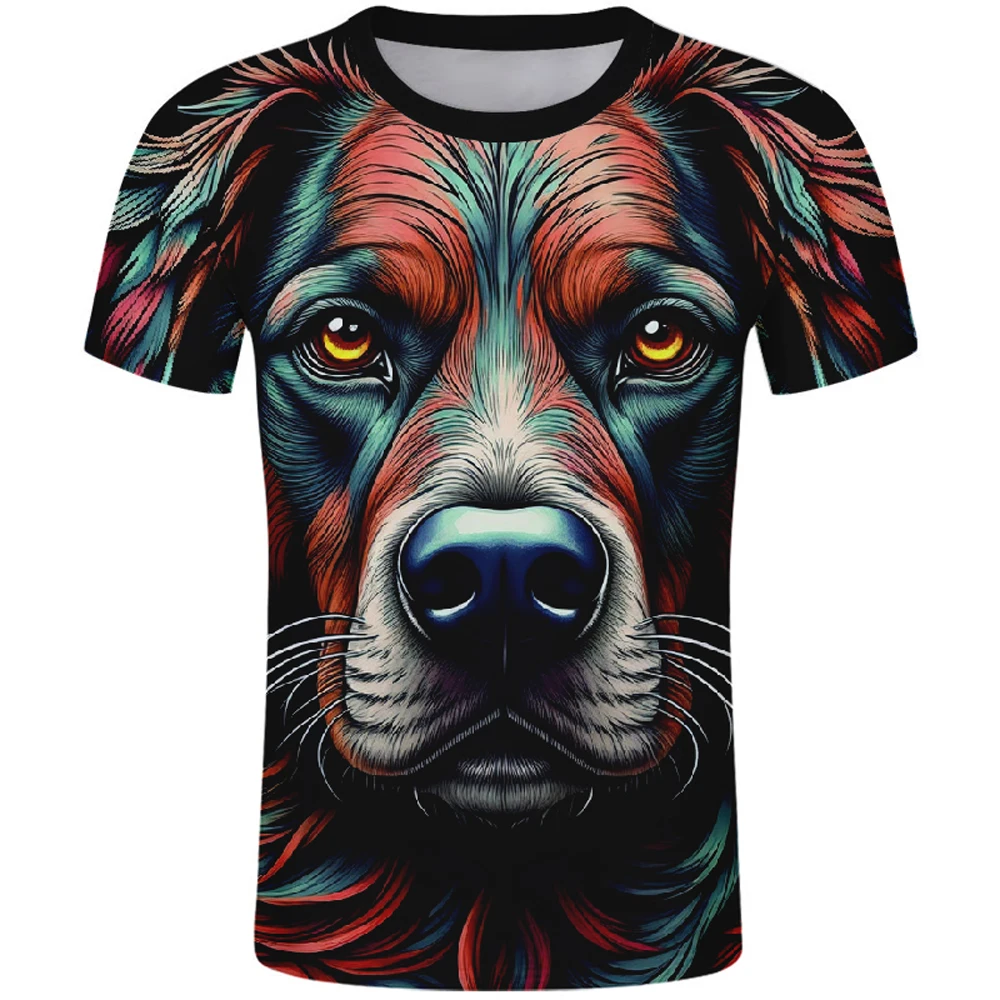 Camiseta AÏDI (CHIEN DE MONTAGNE DE L'ATLAS), nombre personalizado gratis, número, equipo, Logo, cómic, Animal, tocado, ropa con foto con estampado en pico