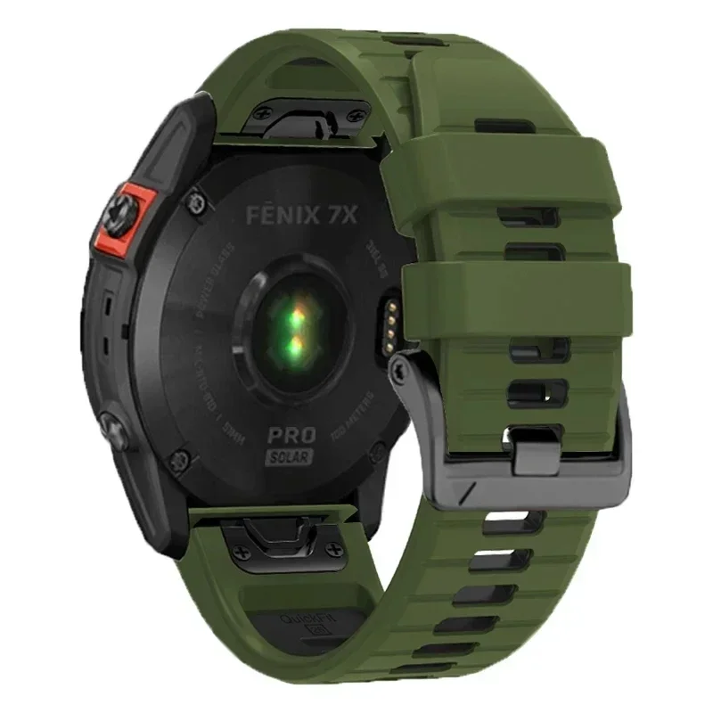 22 26mm QuickFit Bracelet Strap For Garmin Approach S70 47mm Instinct 2X Forerunner 965 955 945 935 Epix Pro Silicone Wristband