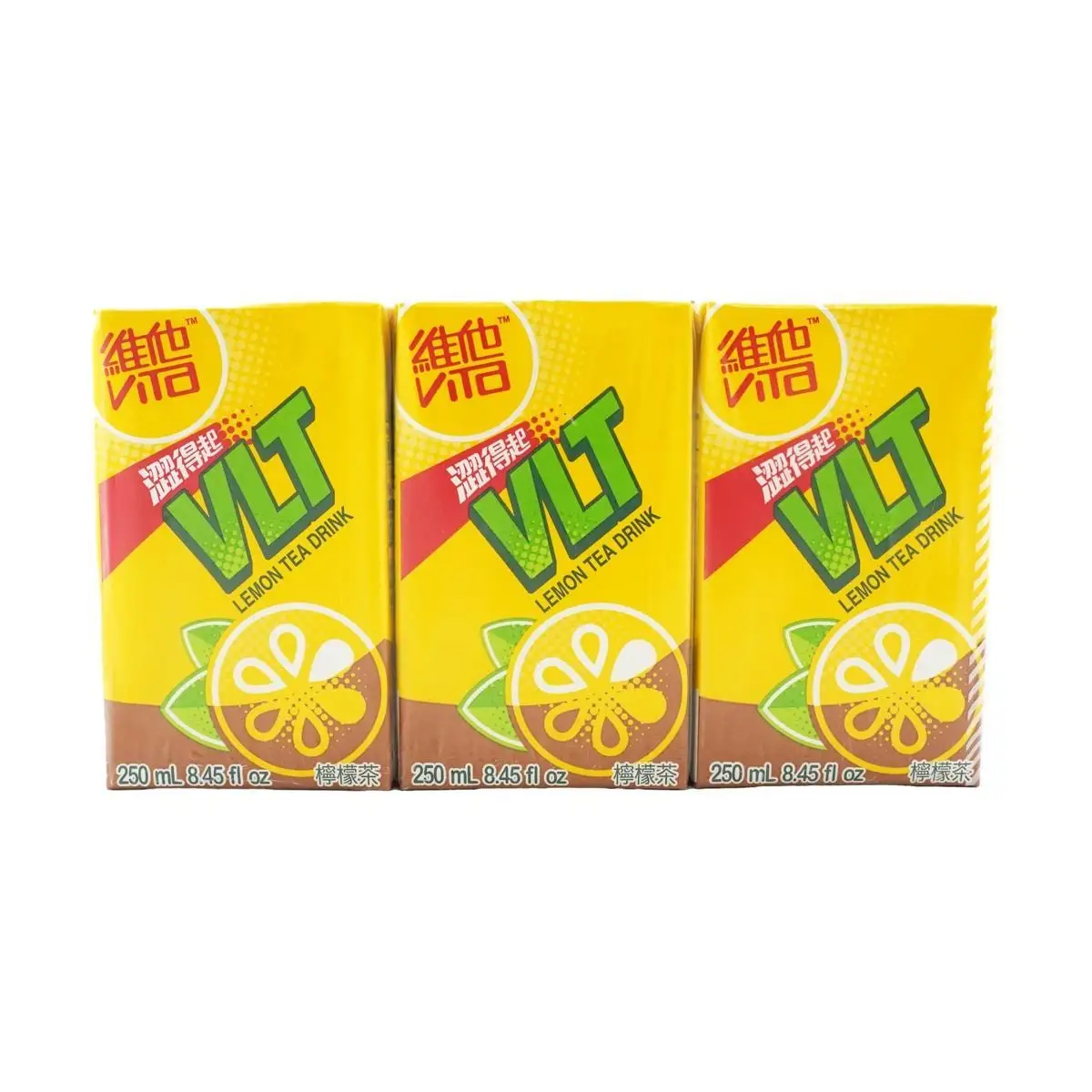 

[4 упаковки] VITASOY VLT Лимонный чайный напиток — 6 упаковок * 8,45 жидких унции * 4 упаковки, упаковка, может быть различным