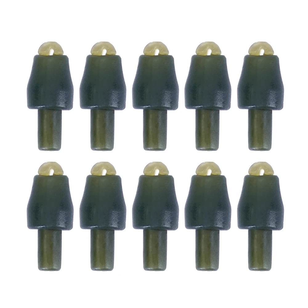 Hirisi 50Pcs Carp Fishing Inline Method Feeder Connectors Silicone Quick Change Bead Terminal Tackle Accessories AH230 view 4