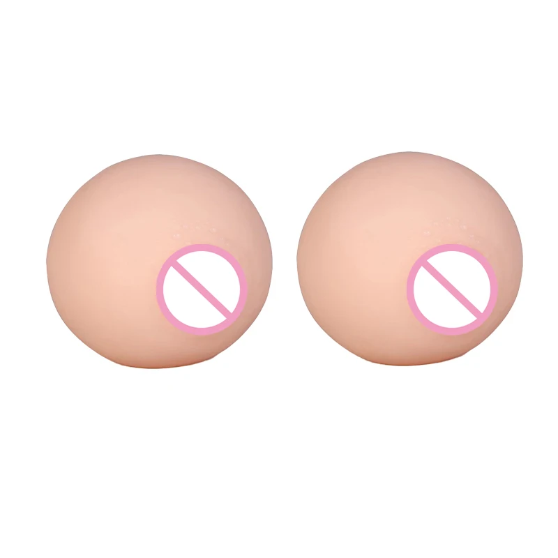 Artificial Chest Fake Silicone Breast Toys Men Masturbator Stress Squeeze Ball Soft Mini Boobs Toy Pocket Pussy Adult Products