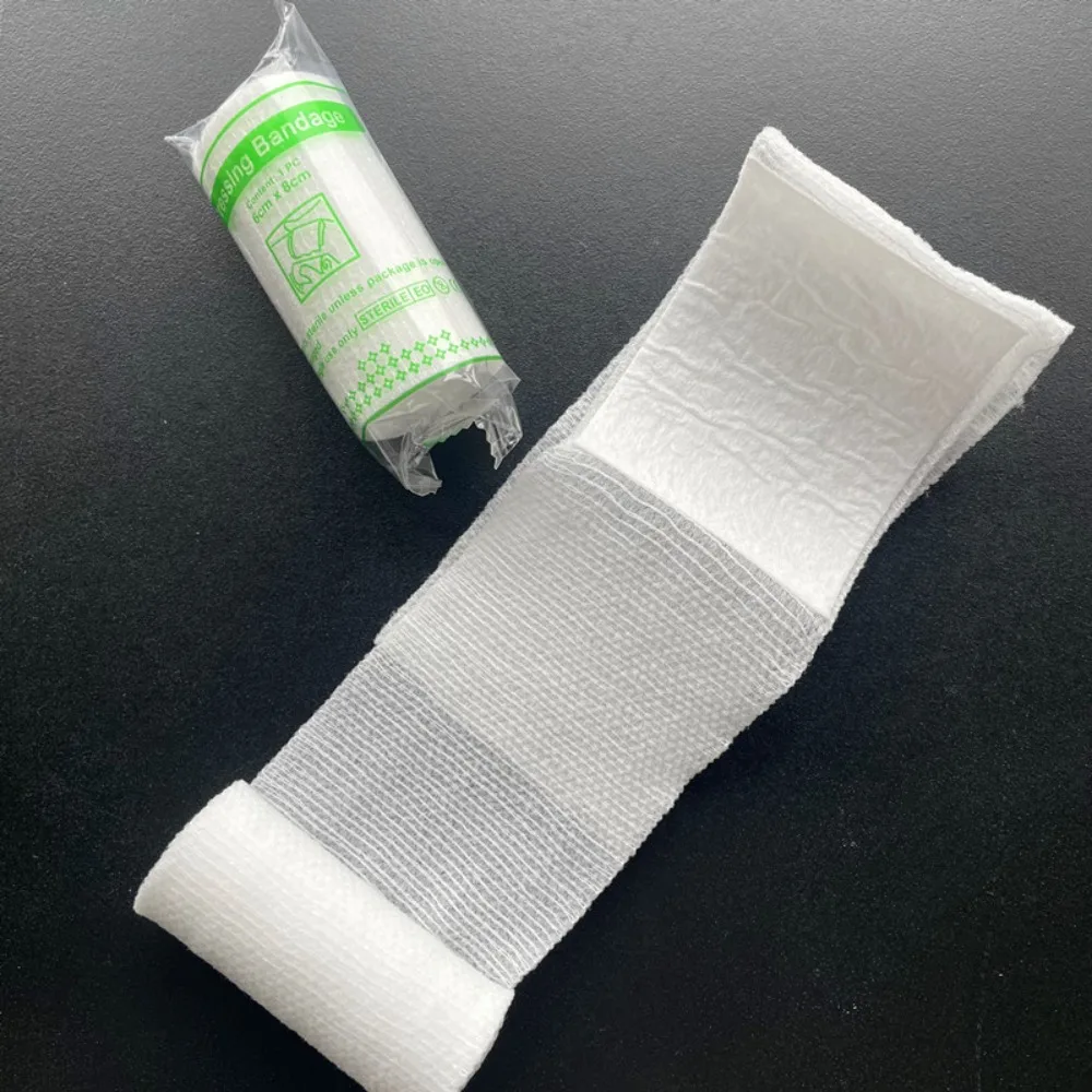 6Pcs Hemostatic Compression Bandage Trauma First Aid Kit with Tourniquet Sterile Medical Dressing for Emergency Wound Care