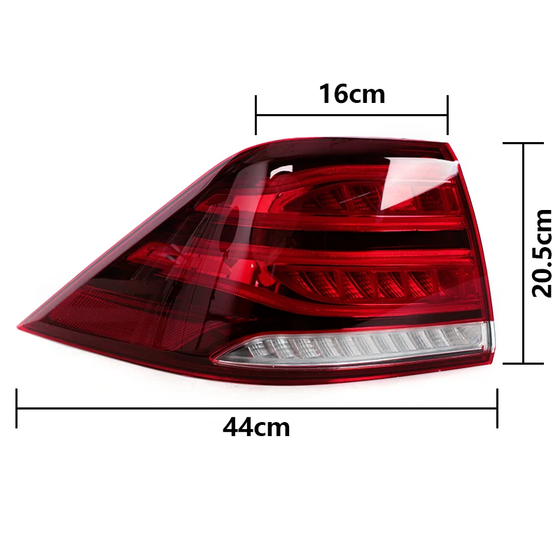 For Mercedes-Benz W166 GLE-Class GLE320 GLE350 GLE400 GLE500 2016-2019 LED Tail Light Auto Taillight Car Accessories A1669065701