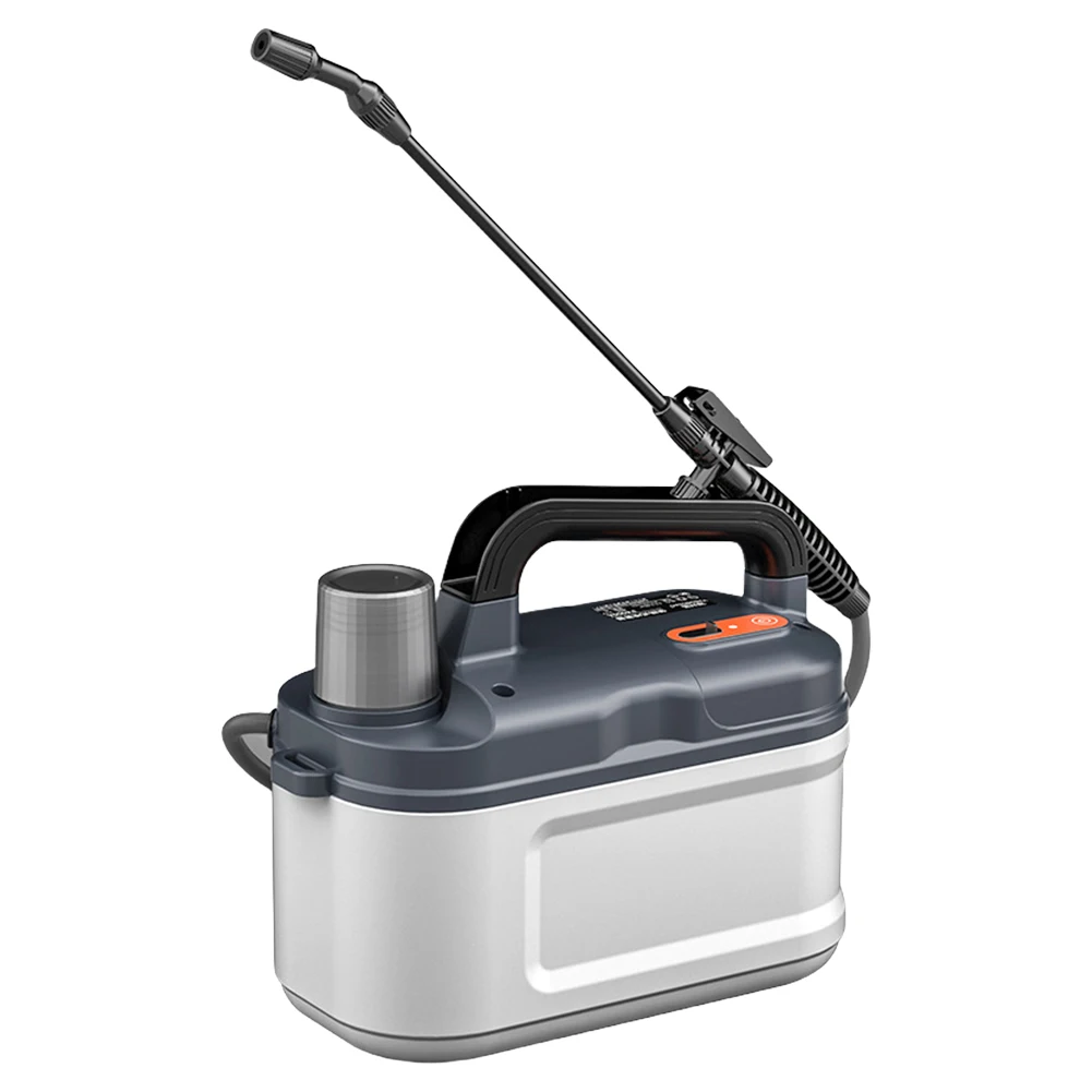 Imagem -03 - Pulverizador Elétrico com Bateria Recarregável Pulverizador Alimentado para Gramado Limpeza de Jardim Bateria Embutida 4l 2000mah