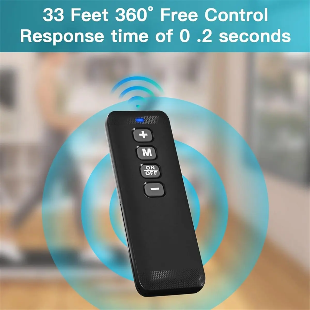 รีโมทคอนโทรล 433Hz สำหรับเครื่องออกกำลังกายที่บ้าน TIMESPORTS -GE046 รุ่น T1 C1 S1 M55 Q2 Q2-1 S2-1 ลู่วิ่งไฟฟ้าและเครื่องเดิน-TCES