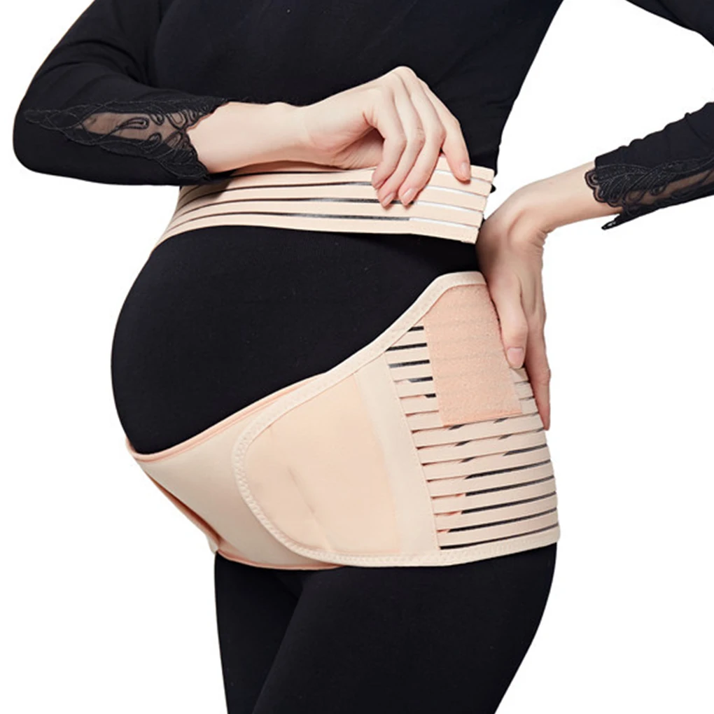 Protector de Brace de maternidad para mujeres embarazadas, protectores de cinturón de cintura ajustable