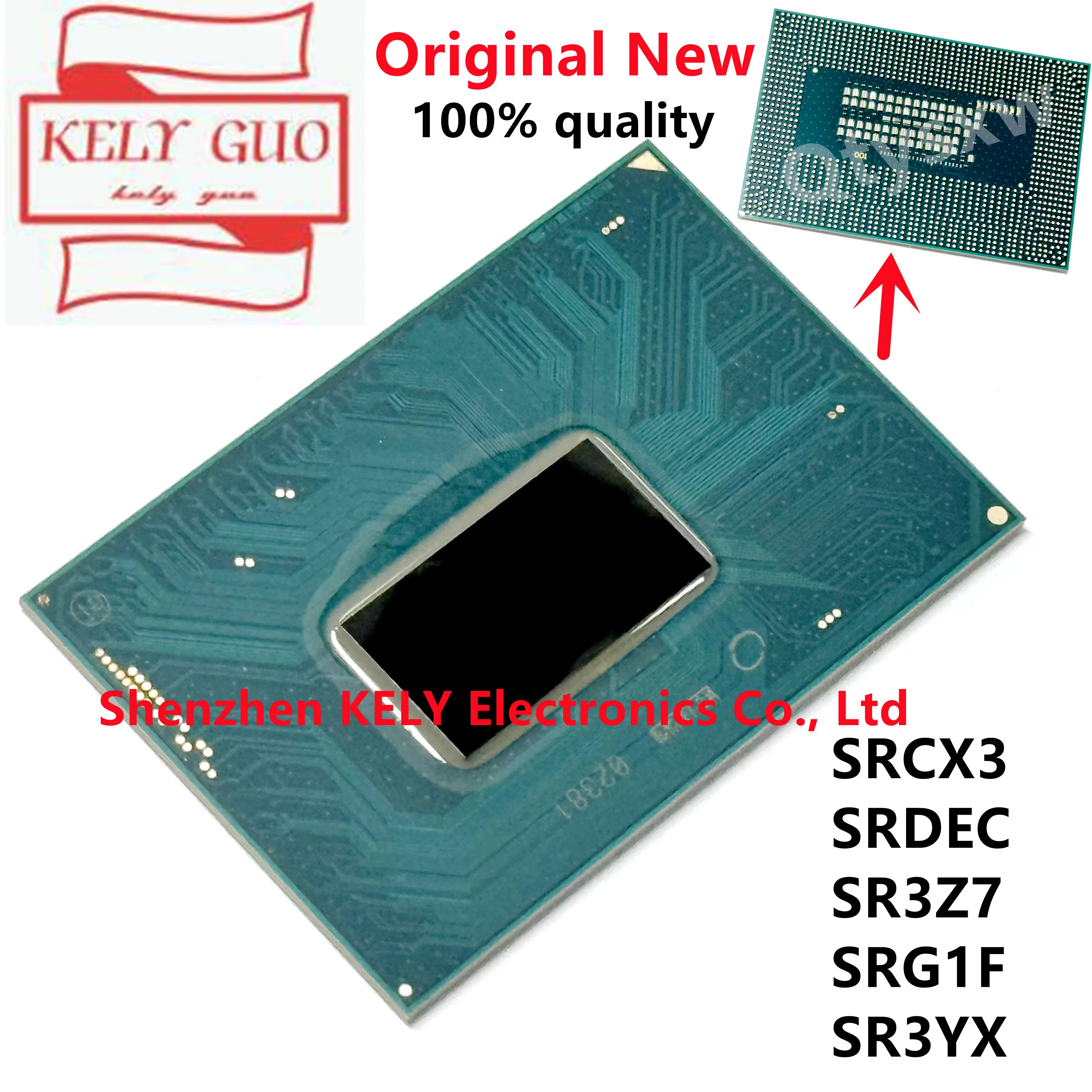 

100% NEW SRCX3 I5-8500B SRDEC I3-8100B SR3Z7 I3-8100H SRG1F I7-9750HF SR3YX E-2176M E 2176M CPU BGA chipset