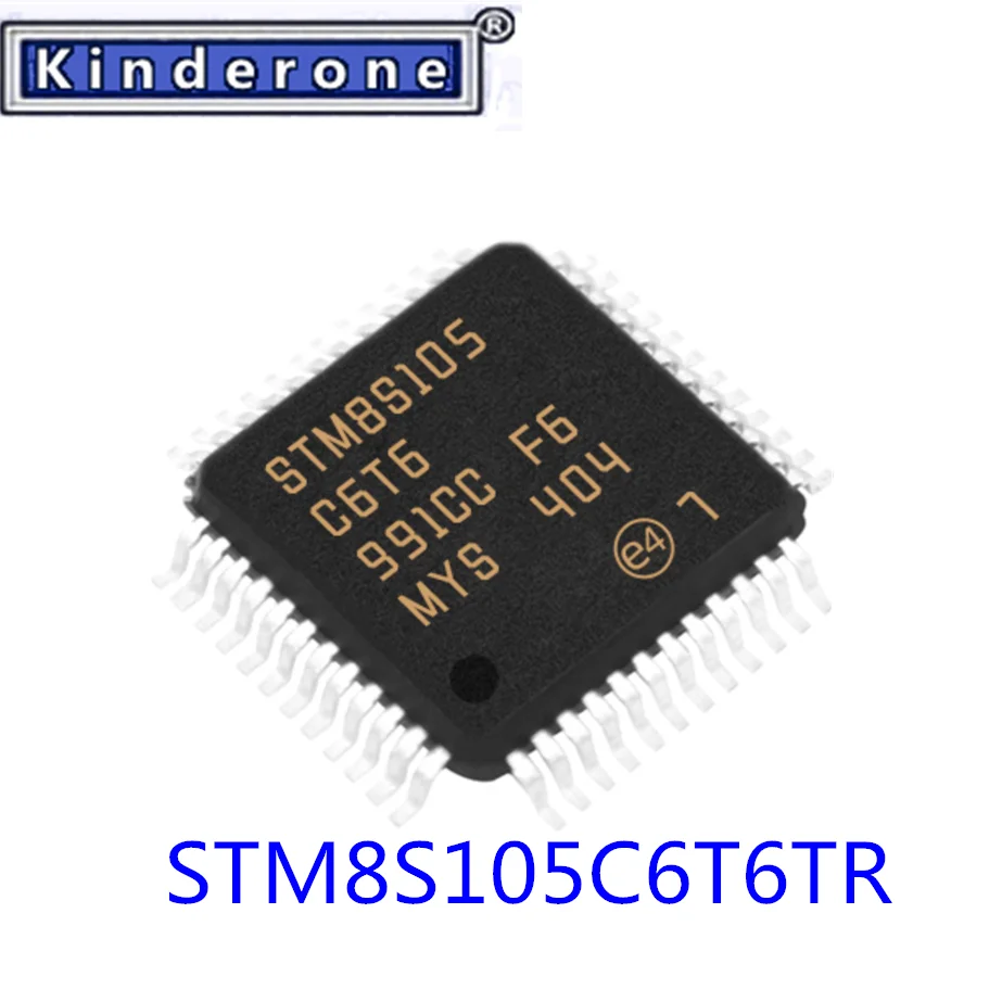 

1-100PCS 100% New Original STM8S105 C6T6TR 991CC F6 STM8S105C6T6TR stm 8S105 8S105C6T6TR ST E4 LQFP-48