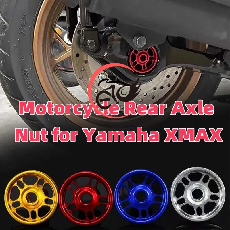 

Rear Wheel Axle Screw Nut Cover Plug For Yamaha XMAX 250 300 400 X MAX Rear Axle Fork Cap Motorcycle Accessories