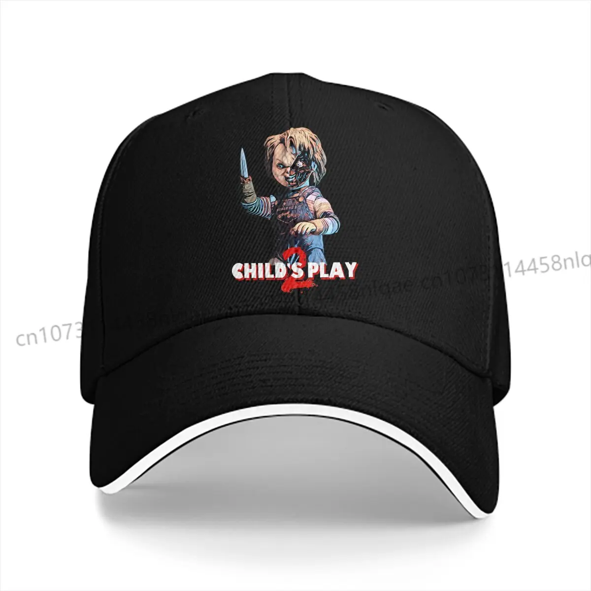 Terrible Doll Child's Play Horror Movie Outdoor Cap Sun Visor Hip Hop Caps Cowboy Hat Peaked Hats