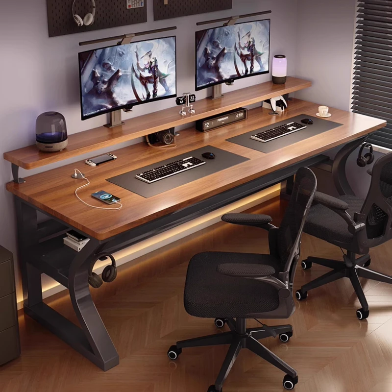 

Деревянные дизайнерские современные офисные столы, роскошные домашние письменные столы, большие компьютерные столы для ноутбуков, игровые столы для работы стоя, мебель для кабинета