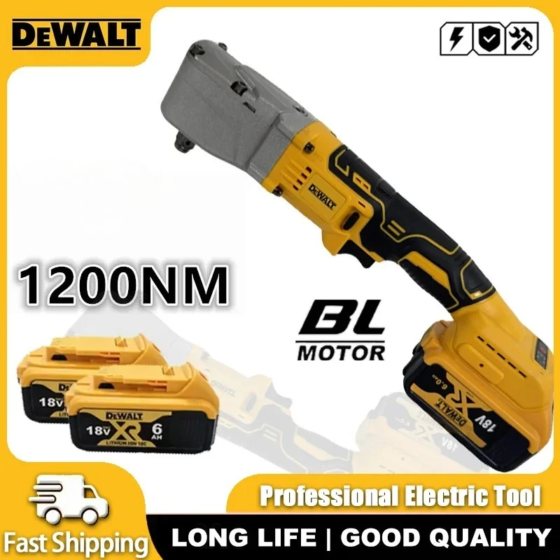 

Аккумуляторный бесщеточный гайковерт DeWALT 20V, 1200 Нм, электрический беспроводной драйвер 1/2'' для снятия винтов и гаек, инструмент для ремонта автомобилей