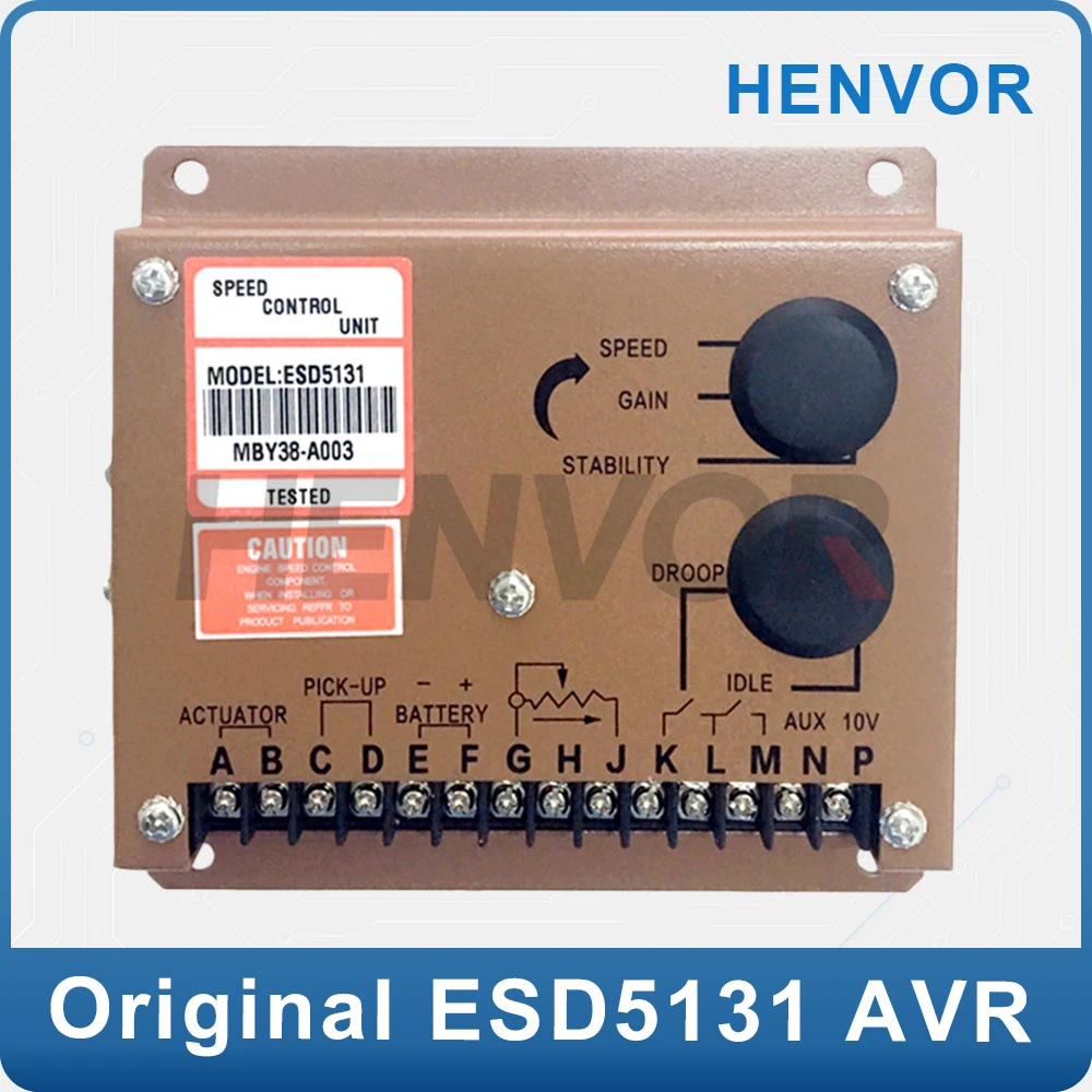 

ESD5131 Speed Board Diesel Generator Set Electronic Governor Slow Start Idle Speed Controller