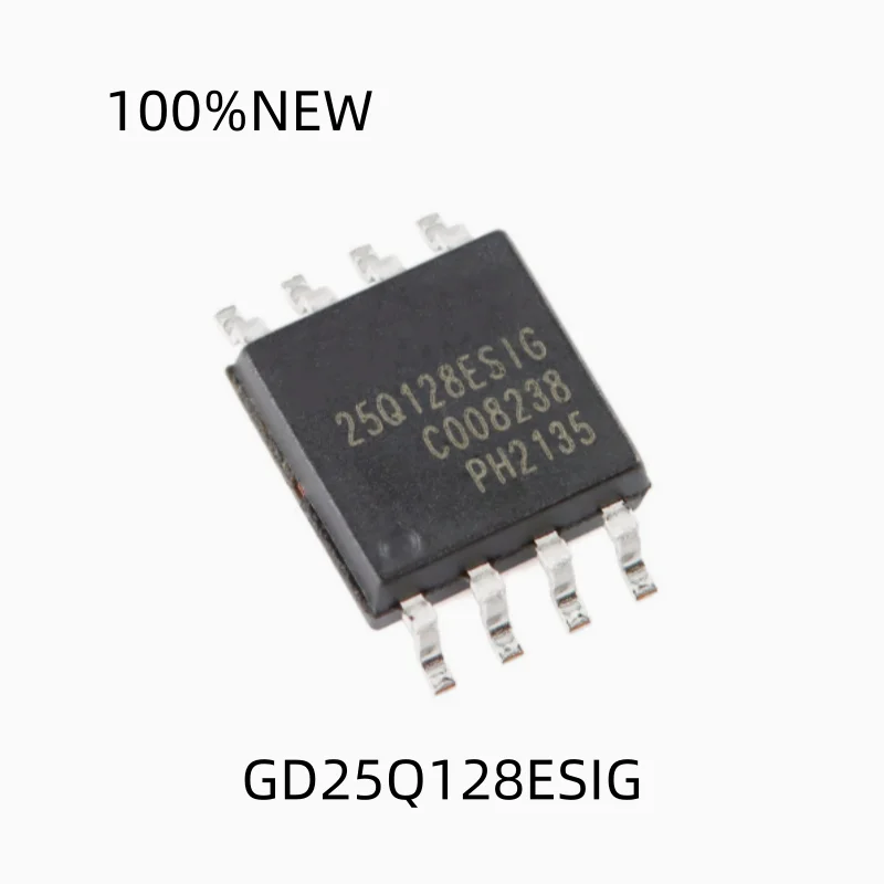 (5Pcs) 100% New Gd25Q128Esig 25Q128Esig Sop-8 128M-Bit Serial Flash Memory Chip