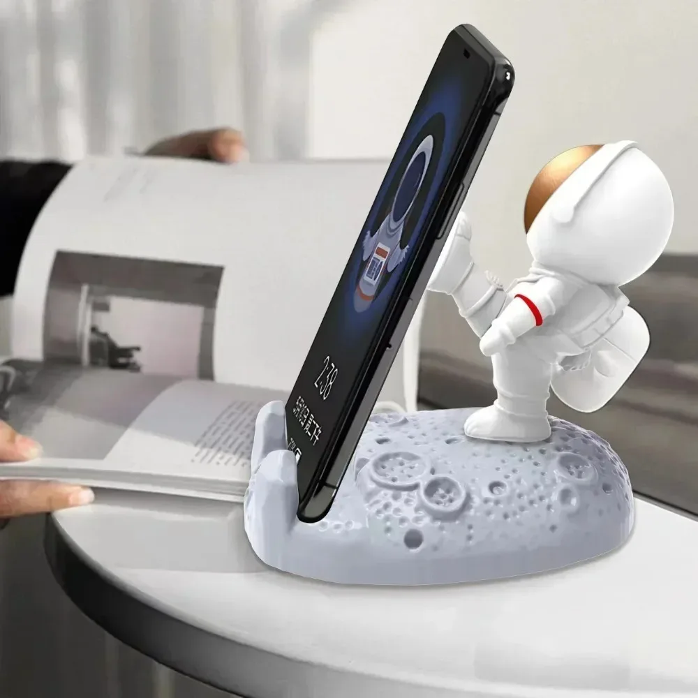 Astronaut Handy Ständer Universal Unterstützung Rahmen Flache Ständer Bett Dekoration Faul Ständer Kreative Dekoration Auto Dekoration