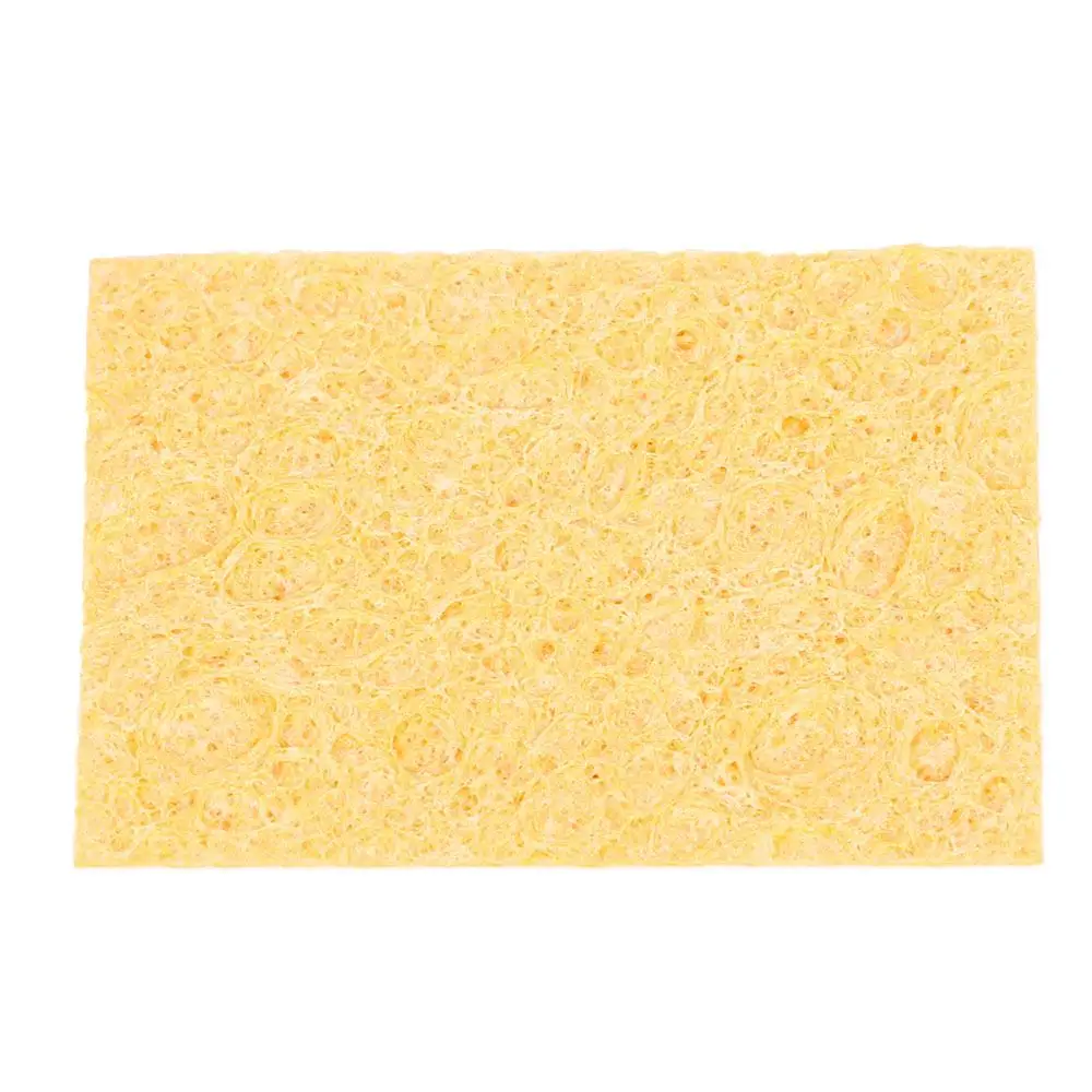 

Yellow High Temperature Enduring For Electric Welding Soldering Tip Cleaner Welding Accessories Cleaning Sponge