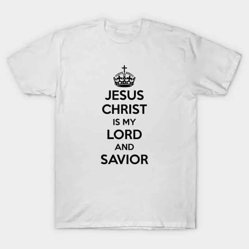 

Jesus Christ is my Lord and Savior T Shirt S 5XL Fast Shipping
