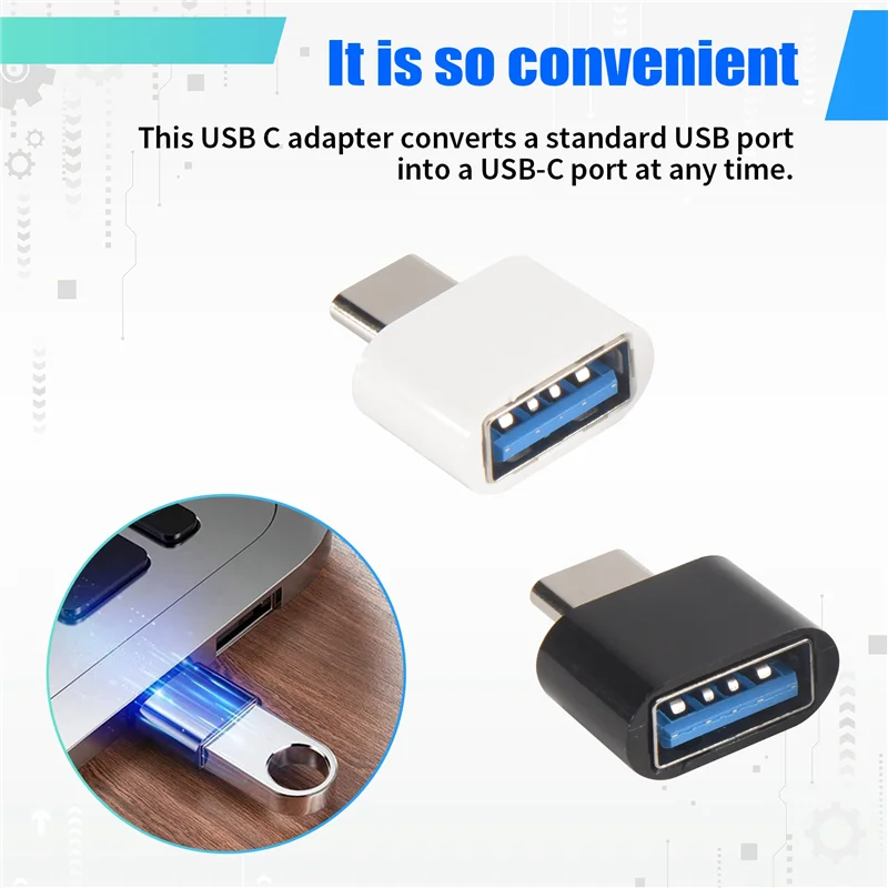 AB25-USB C إلى USB محول USB C إلى USB 3.0 OTG محول USB أنثى إلى USB-C ذكر محول متوافق مع Pro، Gala