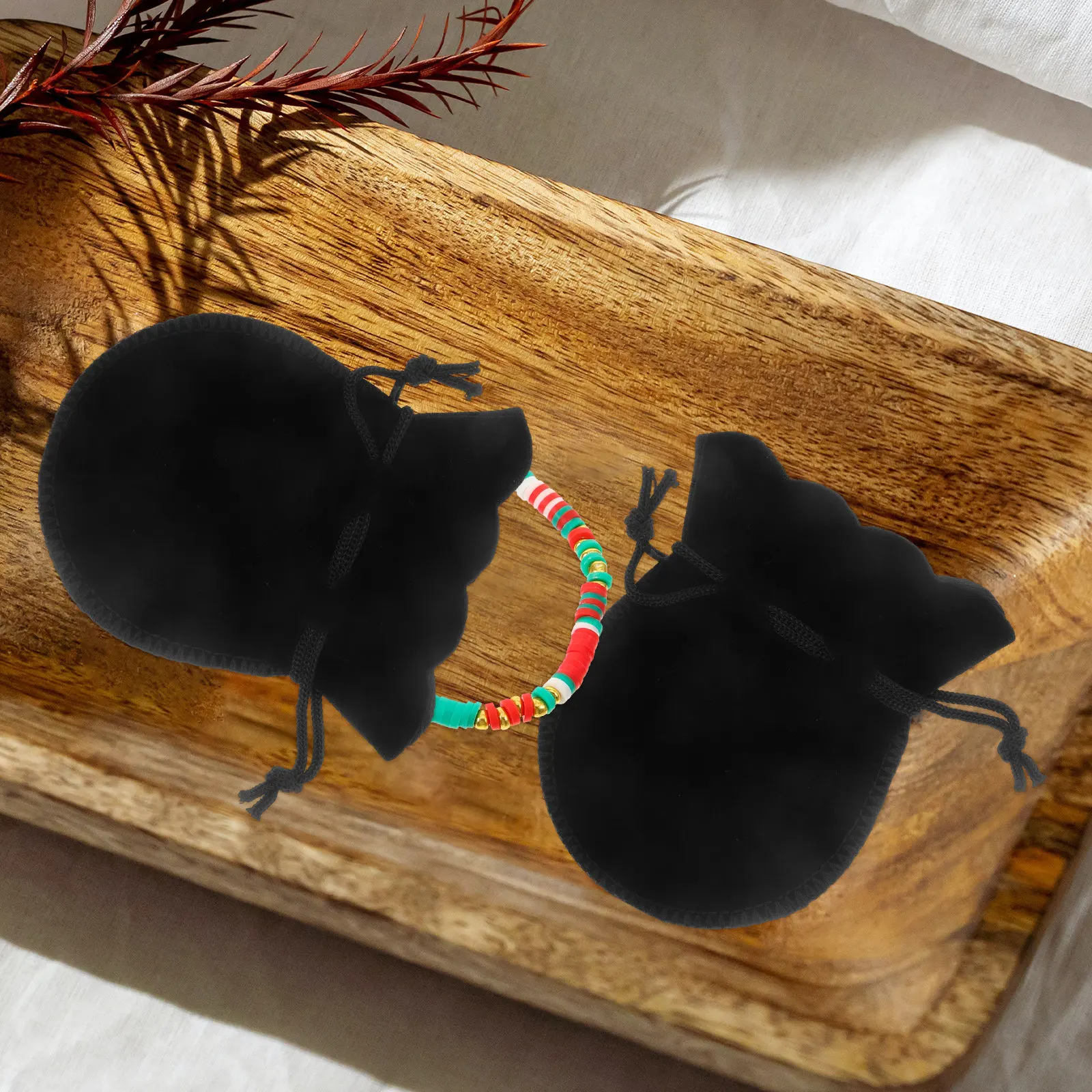 10 Bolsas de Regalo con Cordón, Elegantes, para Anillos, Pulseras, Relojes, Dulces, Rosarios, Monedas, Almacenamiento, Bodas