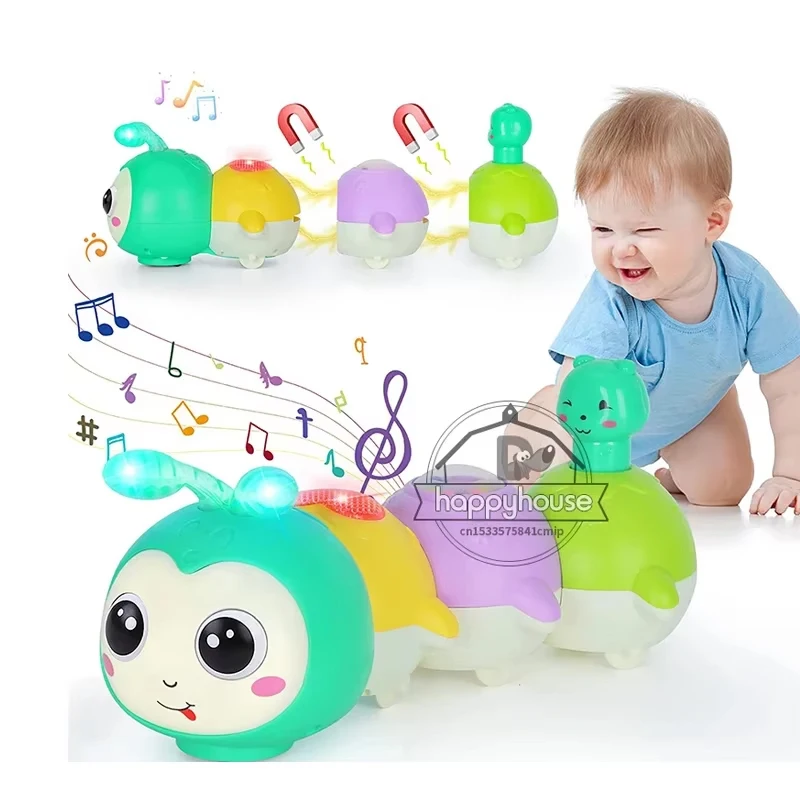 

Crawling Baby Toys 6 to 12 Months Toddler Light up Musical Toys Baby Toys 7 8 9 12 Months Early Educational Toys for Infant Toys