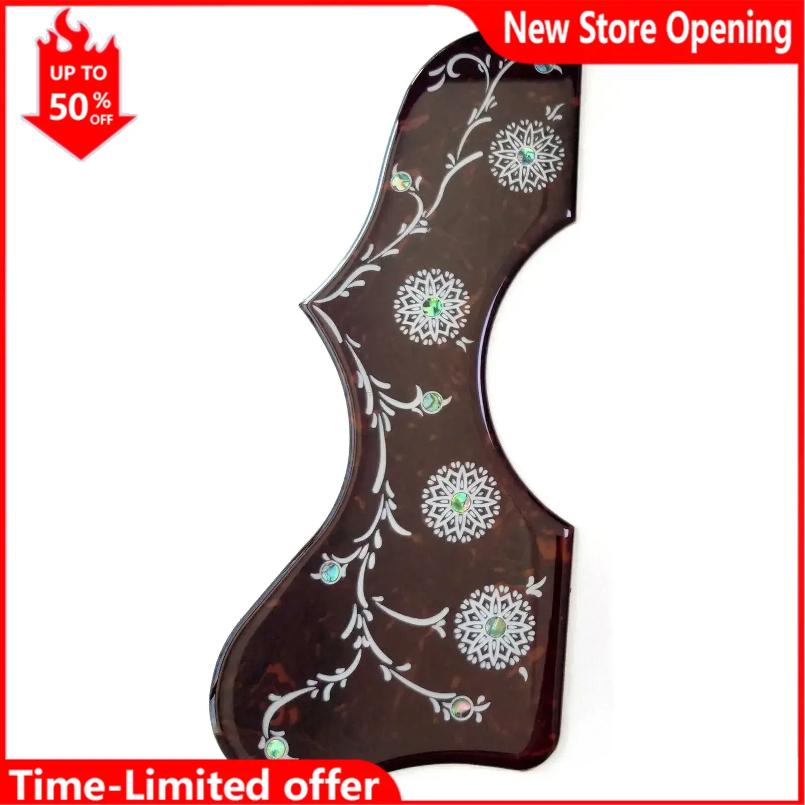 

Left-handed Self Adhensive Acoustic Guitar Pickguard Thicknes 2mm for J200 SJ200 Acoustic Guitar Scratch Plate