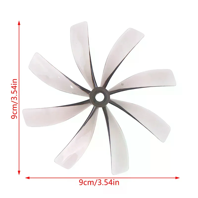 New Arrival: 2Pairs NEEBRC 8-blade CW CCW 3.5inch Propeller for FPV Racing Drones Quadcopter DIY