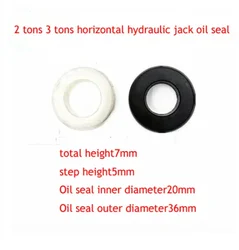 2 Tons 3 Tons Horizontal Hydraulic Jack Oil Seal Sealing Ring Soft Rubber Oil Seal Jack Repair Parts