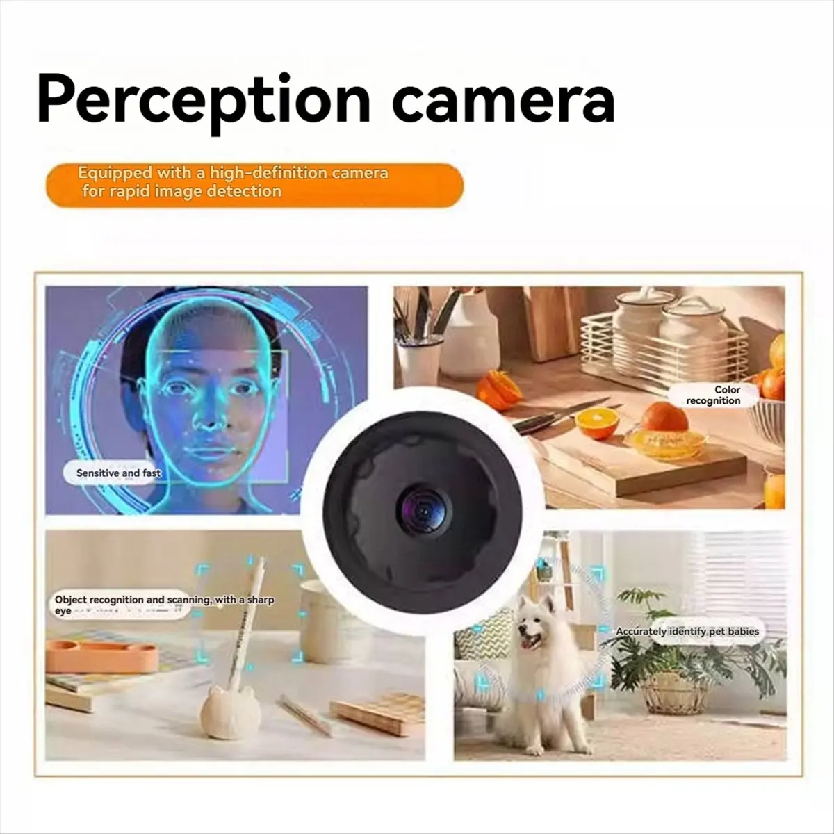 Ai Movement Box WiFi AI Box Toy Voice Recognition+AI Conversation Technology with Camera for DIY AI Doll