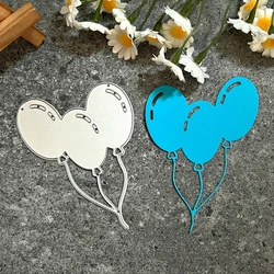 Balloons Metal Cutting Dies Stencil Template Die Cut Scrapbooking Embossing Dies Art Decoation Craft Knife Mold