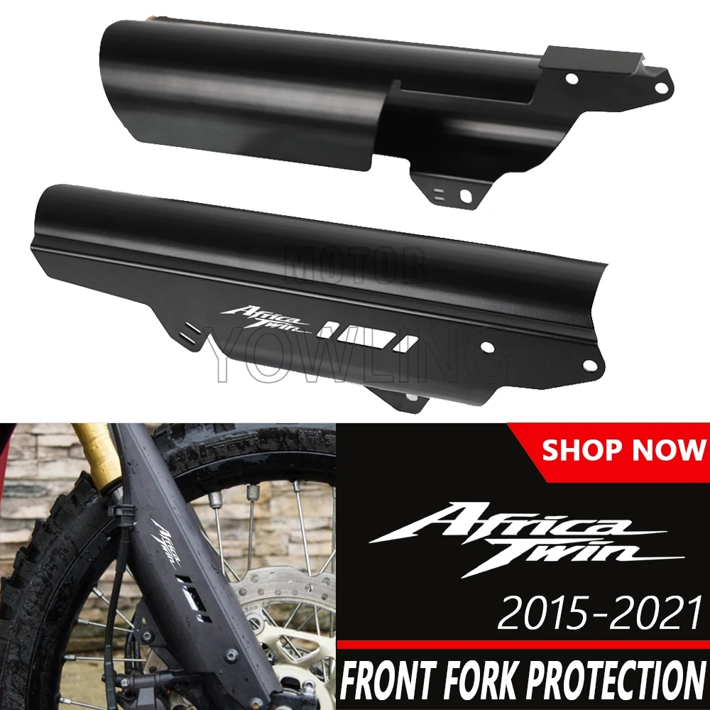 

Motorcycle Front Fork Fork Leg Guards Protector For Honda Africa Twin CRF1000L CRF1100L standard /Adventure Sports DCT 2015-2026