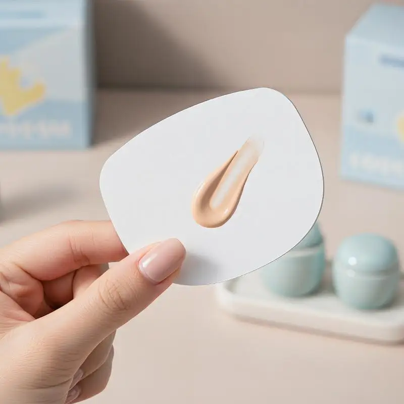 100 Sheets Disposable Nail Polish Palette Paper - Waterproof Mixing Tool