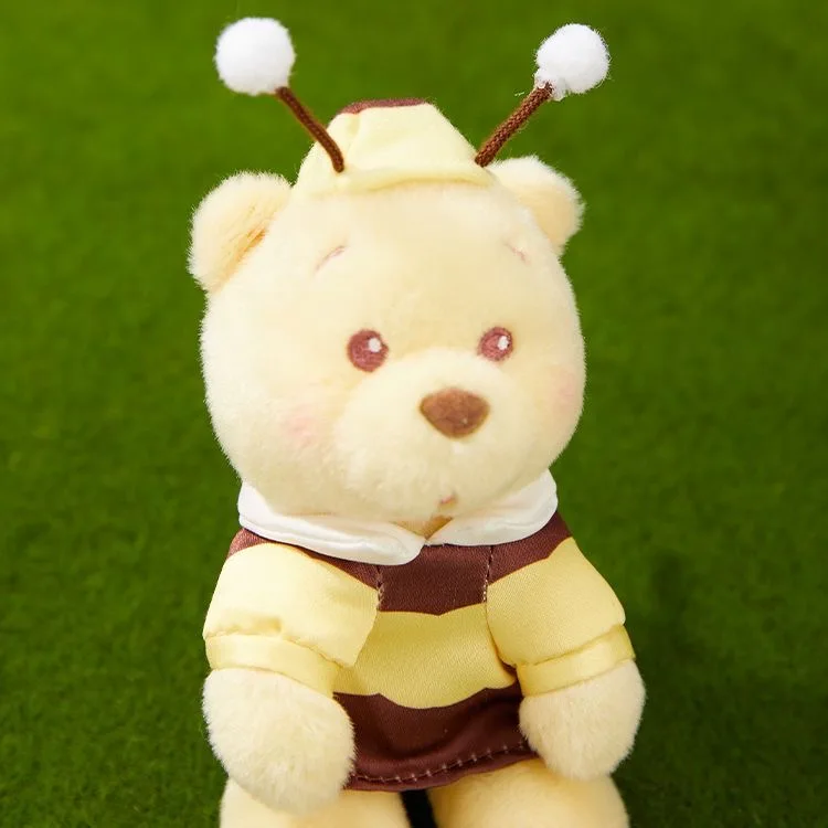 MINISO ديزني ويني ذا بوه المزحة حفلة أفخم المفاتيح Kawaii حقيبة سحر لينة محشوة تحصيل هدية 2025 جديد