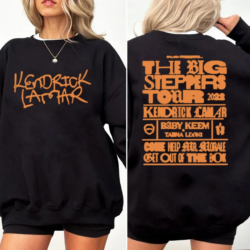 Y2k Album Hip Hop Fashion Oversized Sweatshirt Rapper Retro Fashion Oversized Jumper Music Lover Harajuku Streetwear Winter Traf