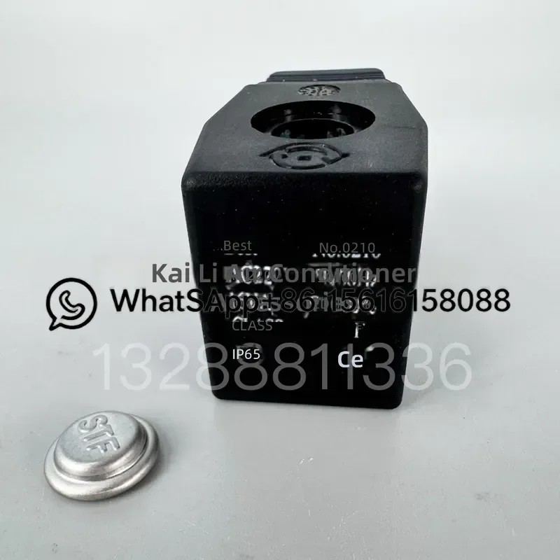Solenoid Valve Coil 220V 16VA for Carrier 06D 06E Piston Compressor Replacement Part Compatible with Original Model Numbers