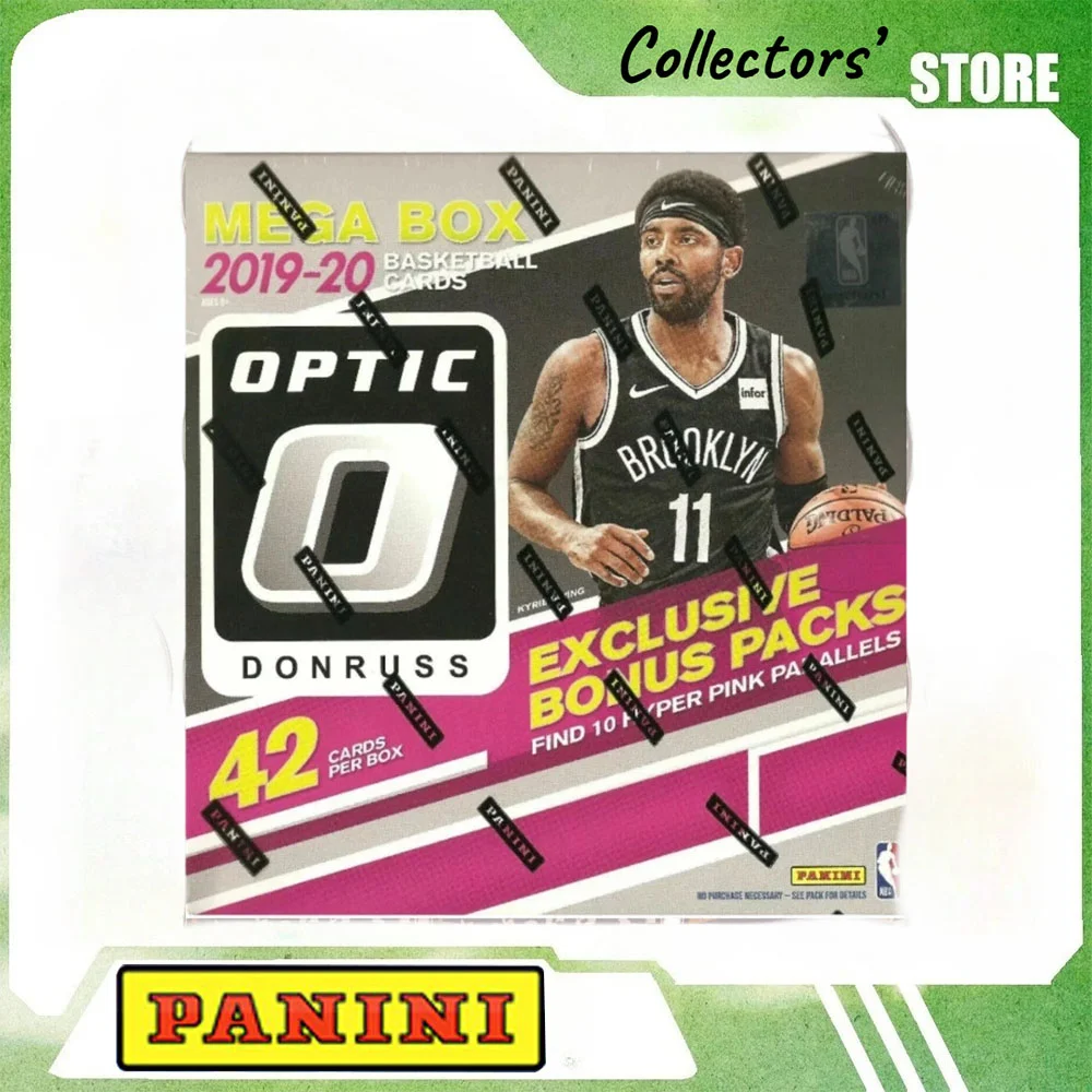 Panini 19‑20 Donruss Optic NBA Basketball Mega Box, Factory Sealed Trading Cards Exclusive Hyper Pink Parallel Rookie Hobby Gift