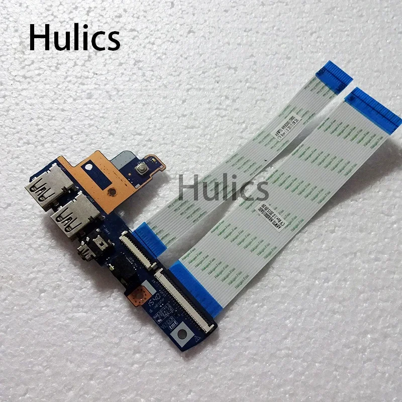 Hulics Used For HP ENVY M7-N 17-N Series USB Audio Jack Board ABW70 LS-C531P 435MRB32L01