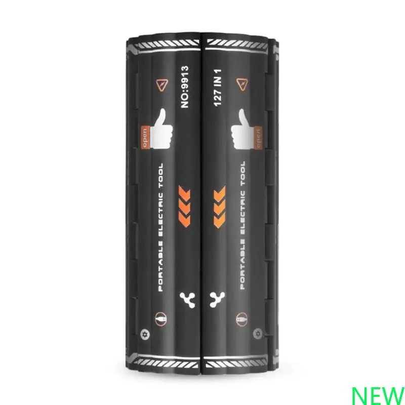 

128pcs Перезаряжаемая беспроводная электрическая отвертка Эргономичная ручка набор для сбора и технического обслуживания мебели